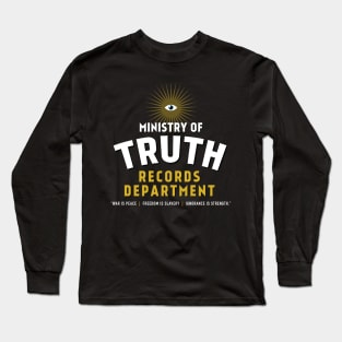 Ministry of Truth Records Department Long Sleeve T-Shirt